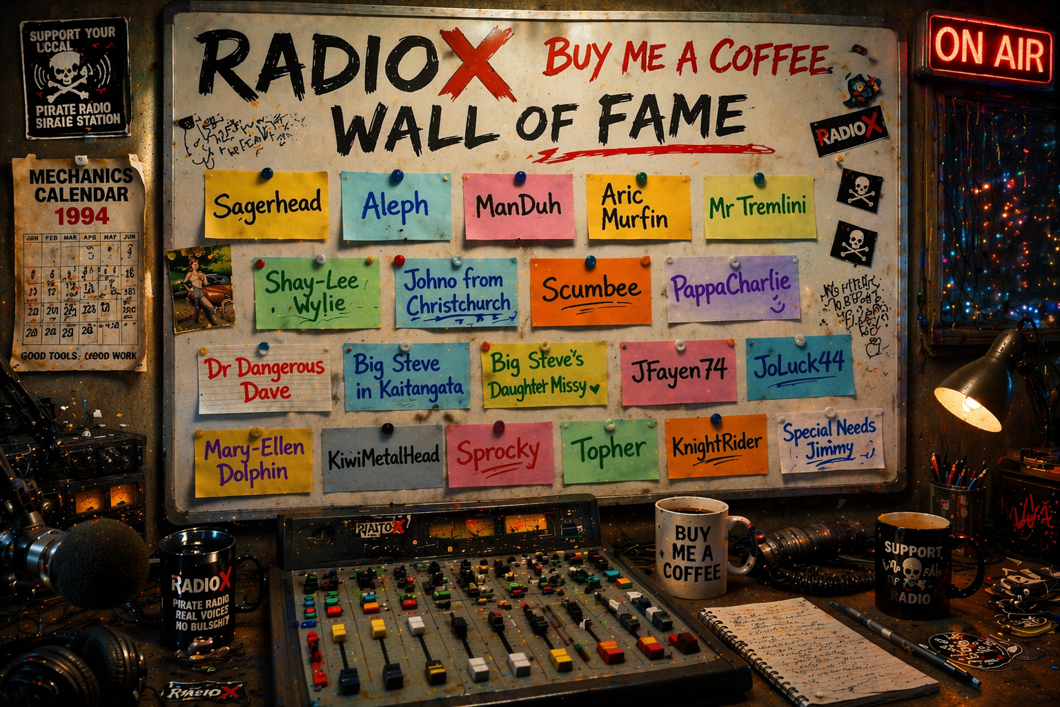 Buy Me A Coffee Wall of Fame